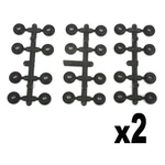 Walthers Universal Truck Mounting Adapter (24) Pack X (2) Ho Scale. Fixed Price $12.99.