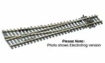 Peco SLE95 Ho Scale Code 100 Med Radius Turnout - Streamline Right, Electrofrog. Fixed Price $37.99.