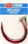 Peco Power Feed Terminal Joiners For Code 70, 75 & 83 Rail 4 Pr PL-81. Fixed Price $15.31.