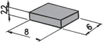 Roco 42256 Pack Of Magnets For Contact Activation. Fixed Price $19.93.