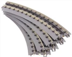 Railking By Mth Scale Realtrax O-31 Curved Section 4-PACK. Fixed Price $29.90.