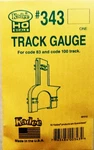 Ho Scale Kadee #343 Track Gauge For Code 100 & 83. Fixed Price $6.49.
