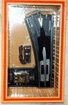 Lionel 11-99077 Black Standard Gauge 223W 72" Wideradius Remote Switch Lefthand. Fixed Price $225.00.