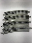 Bachmann E-z Track Ho 33.25" Radius 18 Curve Gray Nickel Silver BAC44504 Pcs. Fixed Price $11.25.