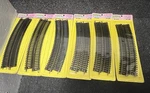 Atlas Ho Scale Train Track #33-100 18" Radius 4 Sections Lg 9 22 #36-100. Fixed Price $30.00.