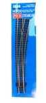 Ho Scale Peco SL-86 Code 100 Right Hand Curved Double Radius Turnout. Fixed Price $38.24.