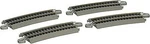 Bachmann 1/2 18 Radius Curve N/s E-z Ho Scale Nickel Silver Model Train Track. Fixed Price $14.15.