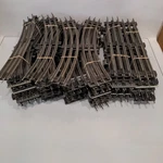 60PCS Huge Lot Of Lionel "o" Gauge Steel Train Track 10" Straights Curves. Fixed Price $89.99.