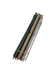 Marklin 3601 Ho 7X Pieces Of 7-1/2 Straight Track Fair Condition. Fixed Price $5.00.