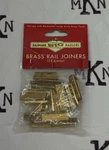 Bachmann Trains 94657 G Scale Brass Track Rail Joiners Connectors, 24 Pack. Fixed Price $24.99.