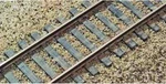 Central Valley Ho Scale Curvable 8' 6" Mainline Ties (6 Pcs) 2003-6. Fixed Price $10.49.