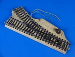 Marklin H0 - 5119 Right Straight Switch Track (20)/ Exc. Fixed Price $9.95.