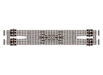 Scissors Crossover Medium Radius Peco SL-E383F. Fixed Price $186.93.