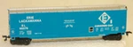 Bachmann Ho Scale #68279 Erie Lackawanna Blue Box Train Car. Fixed Price $5.95.