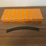 Gauge Arnold Rapido 24 Pieces 192MM 45 Degree Curve 0132 Train Track. Fixed Price $18.99.