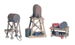 Woodland Scenics Fuel Stands (3) Ho D212. Fixed Price $16.99.