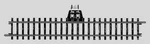 Marklin 2292 Track 7-1/8 Straight Feeder/cap. Fixed Price $15.34.