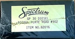 Ho Bachmann Spectrum 82016 GP30 Nickel Plate Road # 902. Fixed Price $89.99.