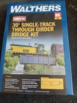 Walthers Cornerstone Ho Scale 30FT. Single-track Railroad Through Girder Bridge. Fixed Price $20.00.