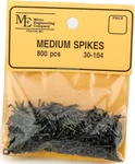Micro Engineering New 2025 3/8" Medium Spikes 800 Pieces 30-104. Fixed Price $17.58.