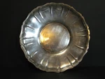 Wallace Betsy Ross Sterling Silver 304G Scalloped Flower Shape 9" Plate #208 Euc. Fixed Price $899.95.