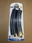 Bachmann E-z Track Ho 18" Radius Curves 4PCS Steel Alloy Roadbed BAC44401 New. Fixed Price $10.15.