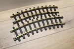Brand New Bright Holiday Express Curve Tracks 1/6 Circle 384CU-P2. Fixed Price $41.50.