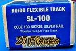 Peco Ho Scale Code Flex Track Wood 25 Pcs SL100 Full Box New. Fixed Price $275.00.