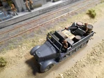 Ho Roco Minitanks 6TH Panzer Army Half Track Hand Painted Weathered A2861. Fixed Price $31.54.