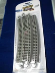 Bachmann #44519 Ho-scale Ez-track 26" Radius Curves 5/PK. Fixed Price $31.50.