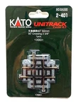 Ho Scale Kato Unitrack 2-401 90-DEGREE Crossing. Fixed Price $18.70.