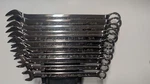 Blue-point BLPCWS711B 3/8" 1" 12-POINT Box Combination Wrench 11PC Set W/holder. Fixed Price $193.75.