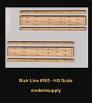 Blair Line 165 Ho Laser-cut 2-LANE Wood Grade Crossing $5 Offer. Fixed Price $5.15.