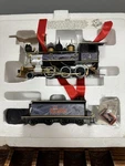 Hawthorne Village Train Herman Munster Locomotive And Tender ON30 Scale Gauge. Fixed Price $215.00.