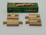 Vintage Brio #33333 Mini Straight Tracks For Wooden Train Railway (1990). Fixed Price $12.00.