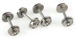 Walthers Proto 920-2302 (ho) 36" Turned Metal Wheelsets W/ Axles (12). Fixed Price $12.95.