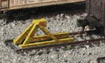 Walthers Cornerstone (n-scale) 933-2602 Track Bumpers Built Ups (5-PACK) Nib. Fixed Price $16.85.