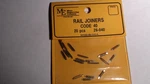 Micro Engineering #26-040 Rail Joiners Code 20 Pcs Bigdiscounttrains. Fixed Price $9.95.