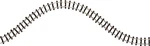 Roco 32201 Hoe Scale Flexible Track Long Mm. 730 For Mining Railways. Fixed Price $10.03.