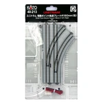 Kato 40-213 Unitram Street Track Electric Turnout R180MM Right (1PC) Scale. Fixed Price $61.99.
