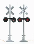 Walthers Scenemaster 949-4333 Ho Crossing Flashers Set Of 2 Working Signals Nib. Fixed Price $31.89.