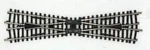 Marklin 2257 Ho K-track 3-RAIL Crossing 225MM. Fixed Price $25.00.