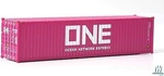 Walthers-acc 40' One Hi-cube Corrugated-side Container Ho Scale Model. Fixed Price $14.26.