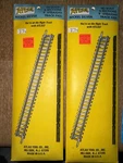Pack Atlas Ho Scale 9" Straight Nickel Silver Track #821 12 Sections New. Fixed Price $29.00.