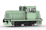 Ho Scale Industrial Diesel Switcher Locomotive Kit H0 Plum Shunter Engine. Fixed Price $166.00.