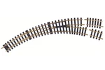 Piko 35225 Scale Manual Curved Switch Right R3-R5. Fixed Price $197.99.