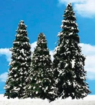 New Woodland Snow Dusted Trees 2-3.5" Train Scenery N/ho TR3567. Fixed Price $22.89.