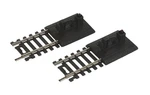 Life-like Ho Lighted Bumper 2-PACK Code 100 Nickel Silver 3008. Fixed Price $15.98.