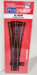 Wye #4 Turnout Switch Code Nickel Silver Track Peco SL-8348 Insulfrog. Fixed Price $39.95.