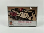 Bachmann Ho Scale No. 46221 Blinking Bridge Building Kit. Fixed Price $11.95.